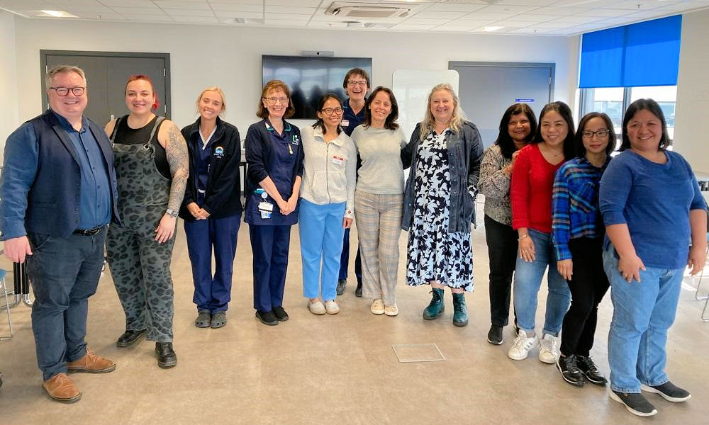 The second day of the I-Care Leadership Program saw more of our <a href="/OUH_Nursing/">OUH Nursing & Midwifery</a> leaders showcasing their improvement projects. Among those listening and encouraging - <a href="/Prof_JonMont/">Jonathan Montgomery</a>, Eileen Walsh, <a href="/AnnySykes7/">Anny Sykes</a> and <a href="/NurseFlo4/">@NurseFlo</a>