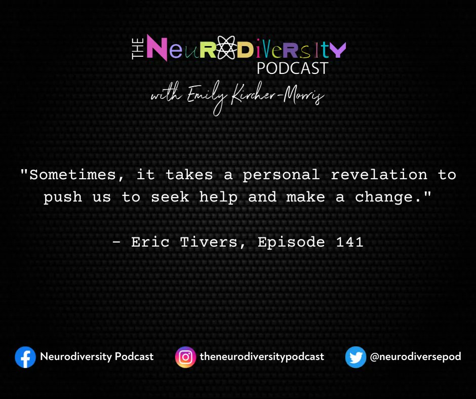 Do you or someone you know struggle with ADHD? Eric Tivers shared his journey with Emily on episode 141. Check it out here: buff.ly/458r8CR  Also, don't forget to join our FB community! Find support, resources and more! buff.ly/438SCGv 
<a href="/EricTivers/">ADHD reWired</a>
