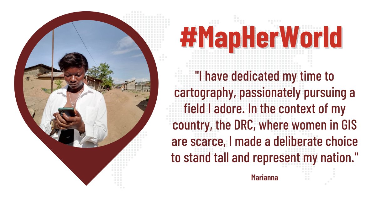 openmapping_esa's tweet photo. Meet Marianna, a remarkable force behind the #MapHerWorld campaign. With over 2200 map changes to her credit, she embodies dedication and relentless passion. Discover what fuels her unwavering commitment.
#SpatialPeopleNetwork
#MappingMavens
#SpatialSisters https://t.co/f7wDesj7B5