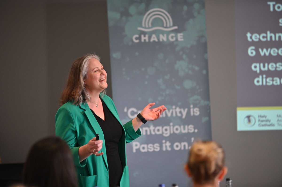 CChangeNW's tweet image. Heather from @SJPHeadTeacher talks about the importance of all students experiencing success!  

#successforall
#creativityinscience