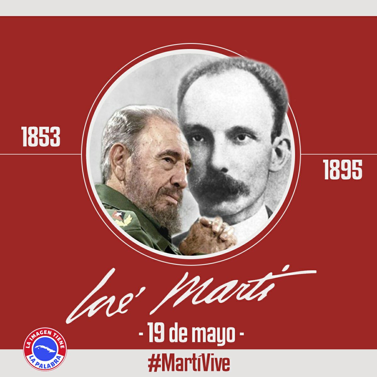 Fidel:“#MartíVive nos enseñó su ardiente patriotismo, su amor apasionado a la libertad, la dignidad y el decoro del hombre, su repudio al despotismo y su fe ilimitada en el pueblo.  El mayor general José Martí fue un genio político y militar.