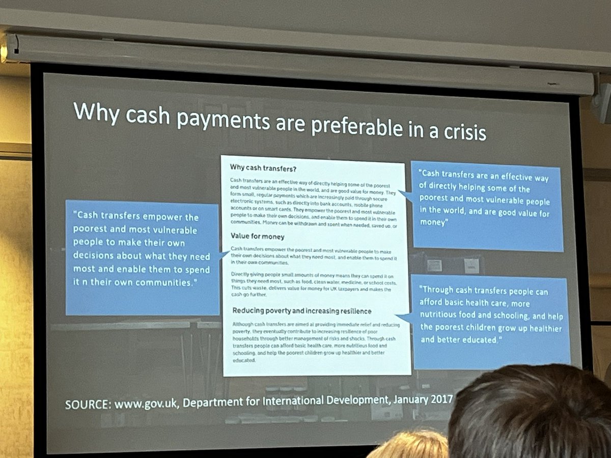 And here is why #CashFirst is so important.

#AssistConf2023
