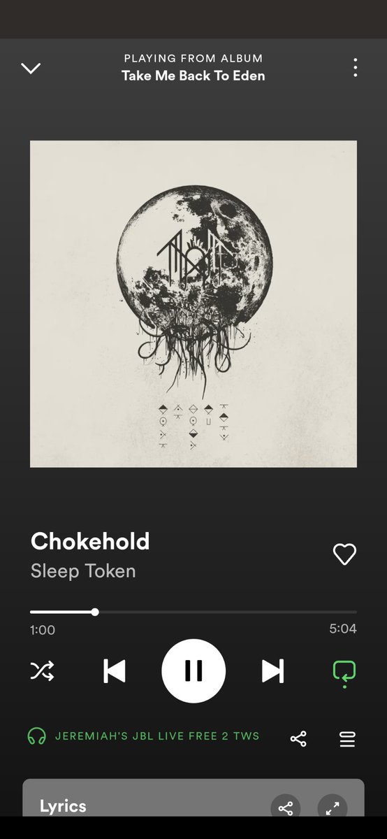 Happy Sleep Token day folks. Taking a break from Currents and Invent Animate to give this a listen.