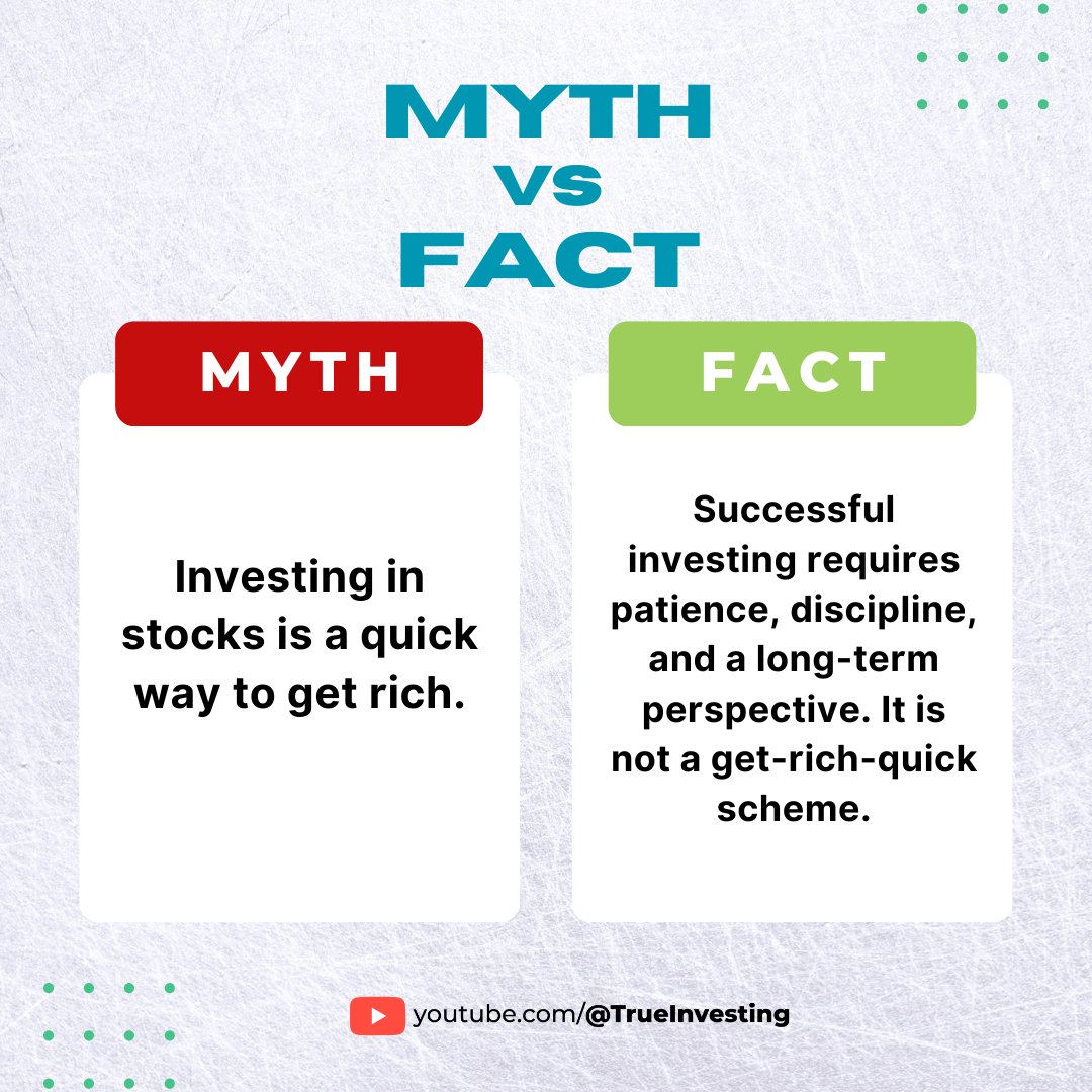 📈Stock Market doesn't only teach us to make money 

Follow, like, and share @trueinvesting for myth Busting Related to the Stock market and investing.
#investing #mythbusting #stockmarket #factoftheday #investor