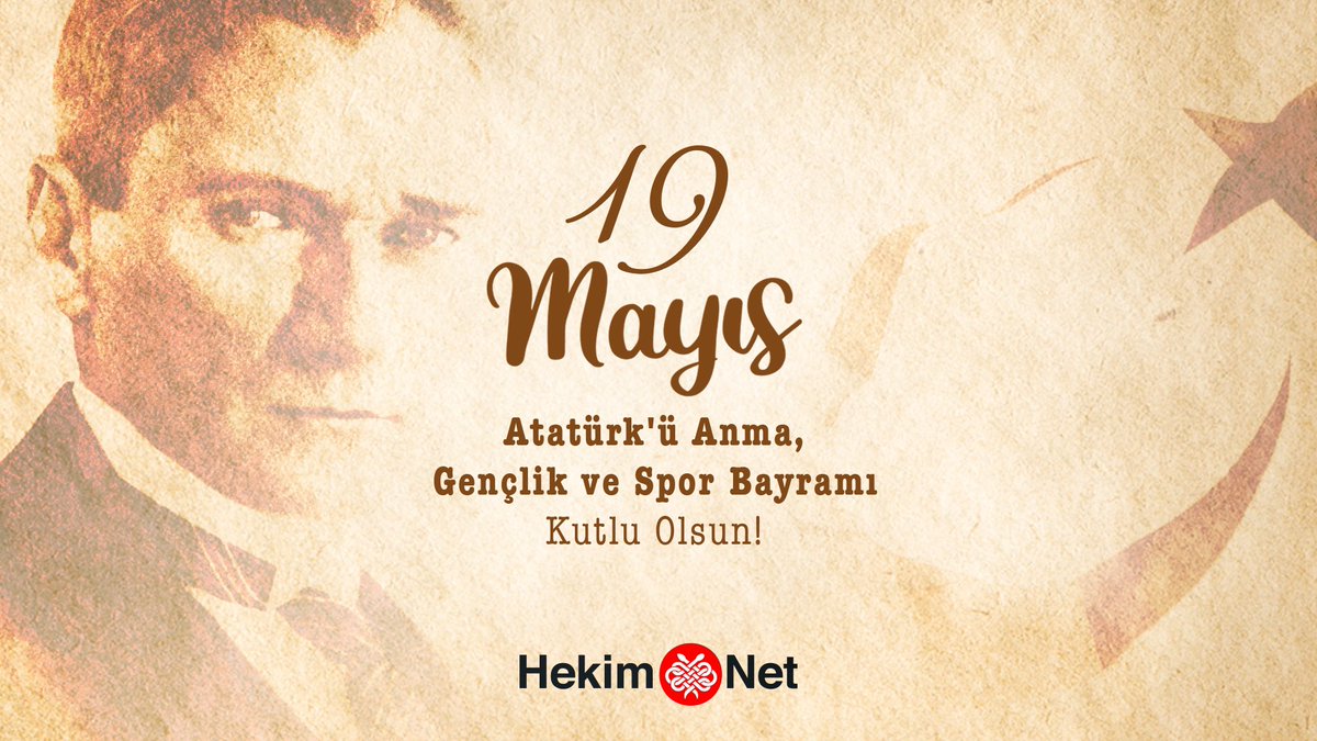 19 Mayıs Atatürk'ü Anma Gençlik ve Spor Bayramı Kutlu Olsun!