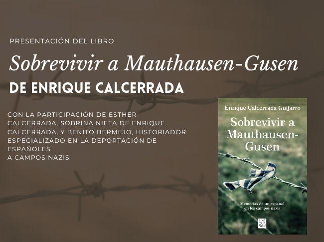 @CasaAsia @casamerica 🕊️ El miércoles 24 de mayo, en @SefaradIsrael, tendrá lugar la presentación del libro 'Sobrevivir a Mauthausen-Gusen' de Enrique Calcerrada. ℹ️ Consulta cómo participar del evento en sefarad-israel.es/Enrique_Calcer…