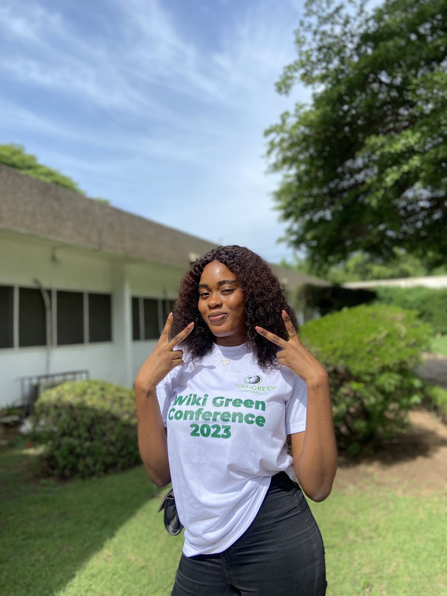 Miss_Walley's tweet photo. Wiki Green conference 2023✌🏽 https://t.co/D5d9lWp2qv