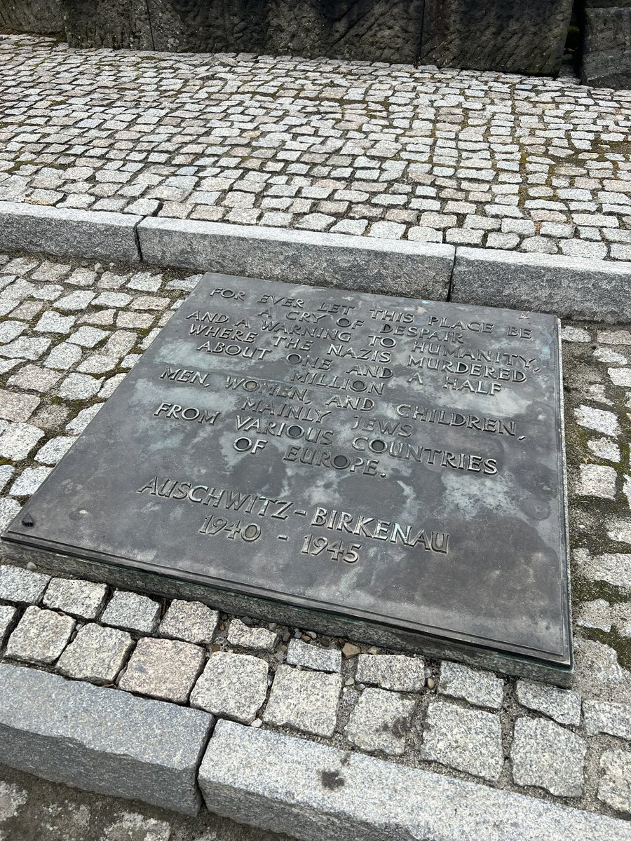 MGrossman92's tweet photo. Today, I visited @AuschwitzMuseum. It was a heartbreaking and sobering; but necessary experience. Humanity is capable of indescribable evil, and it is our responsibility to teach future generations to ensure such atrocities never happen again. #NeverForget https://t.co/6O9F7nCr2J
