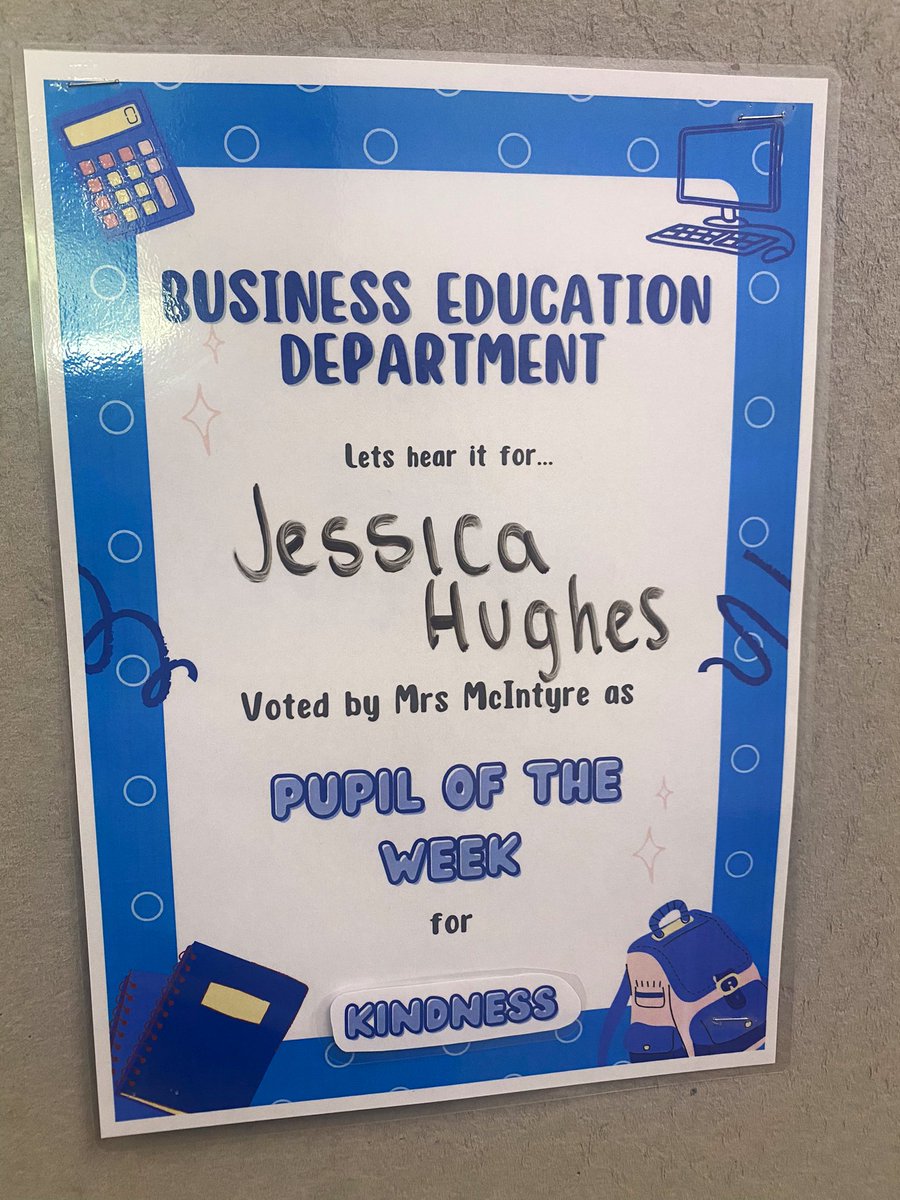 HarrisBusEd's tweet image. Business superstars of the week ⭐️⭐️⭐️⭐️ 

Huge well done to Jessica, Aleyna, Oliver and Jamie for achieving business pupils of the week! 👏🏻