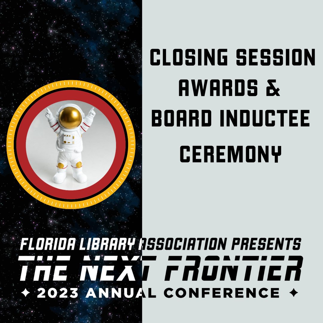 TweetFLAlibrary's tweet image. Thank you everyone for participating in this year&apos;s Florida Library Association Annual Conference! Hope to work with you throughout the year and see you again next year!

#FLACon23 #FloridaLibraryAssociation #FloridaLibriarans
