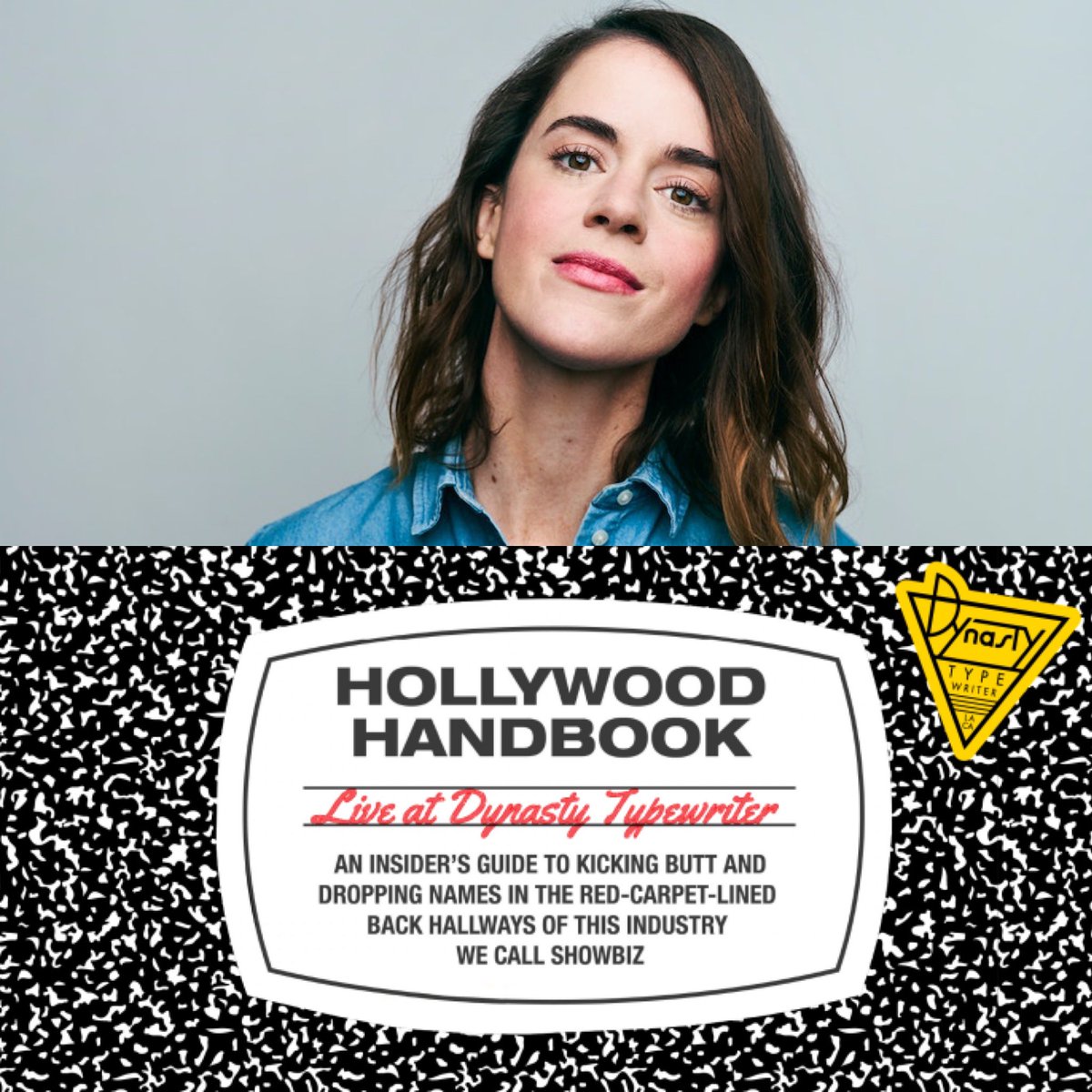 Don’t miss the next Hollywood Handbook live show at Dynasty Typewriter on May 30th with guest Mary Holland! In-person and streaming tickets are available now. bit.ly/41OXEHH @SeanClements @hayesdavenport