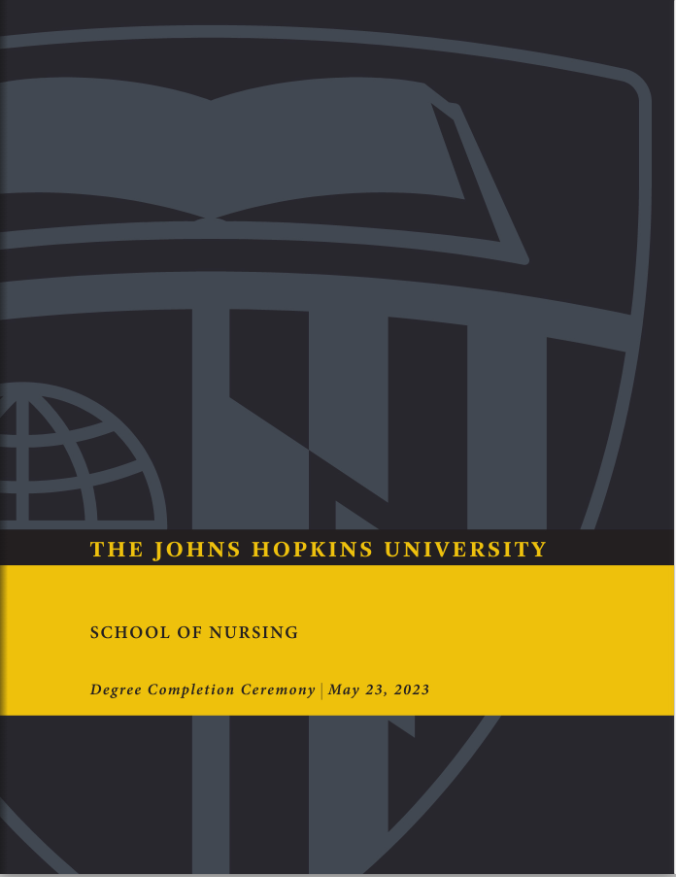 JHUNursing's tweet photo. 4 days from now we'll be watching as students officially become nurses! Be sure to join us in celebrating the graduating class https://t.co/W4jGS6ZrtO #JHU2023 #HopkinsNurse23 https://t.co/LTupc3mkDl