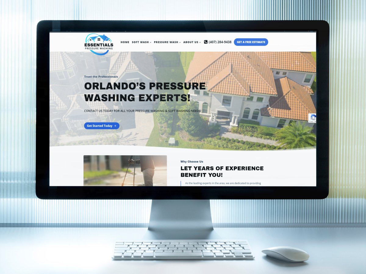 Local Leap has just designed a brand new website for Essentials Pressure Washing. Check it out! 🚀💻
essentialspressurewashing.com

#PressureWashingServices #NewWebsite #PressureWashing #PowerWashing #ExteriorCleaning