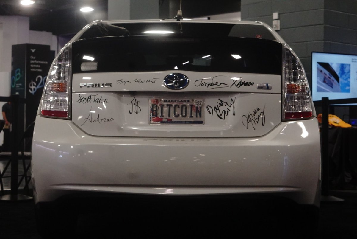 Day 2 at the <a href="/TheBitcoinConf/">The Bitcoin Conference</a>  and the fun continues! 🎉🚗💨 Who will be the next VIP to leave their mark on our stunning #FirstBitcoinCar today? 🌟✍️

Stay tuned for surprise appearances and unmissable moments! 📸 #BitcoinConfMiami #SignatureSeries #CryptoCommunity