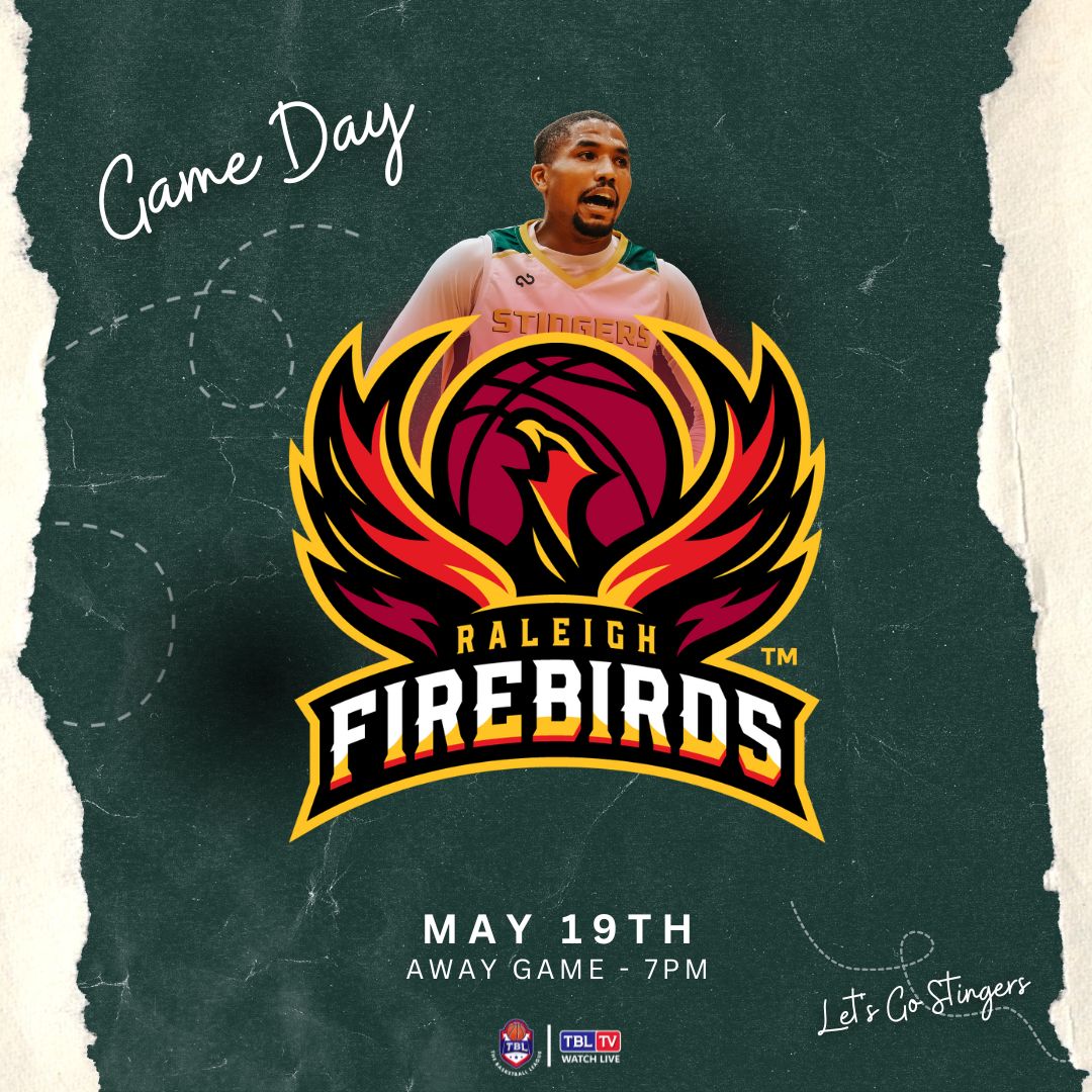 They are on the road today as the are set to play the Raleigh Firebirds! Tune in today at 7PM on TBL TV to watch the game! 🏀🐝
#BuzzOn
.
#Fayettevillestingers #TheBasketballLeauge
.
#Thingstodoinfayettevillenc #Thingstodoingfayettville
#Fayettevillenc #Fayetteville #Fortbragg...