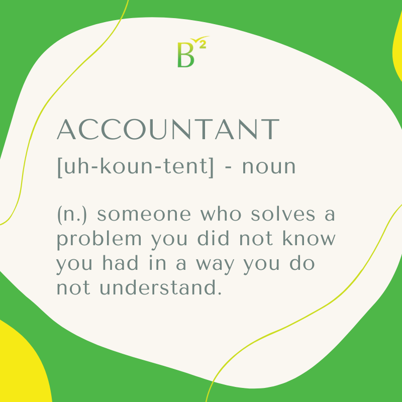 It's funny because it's true. 😆 #FridayFunday #FridayFunny #BSquared #accounting