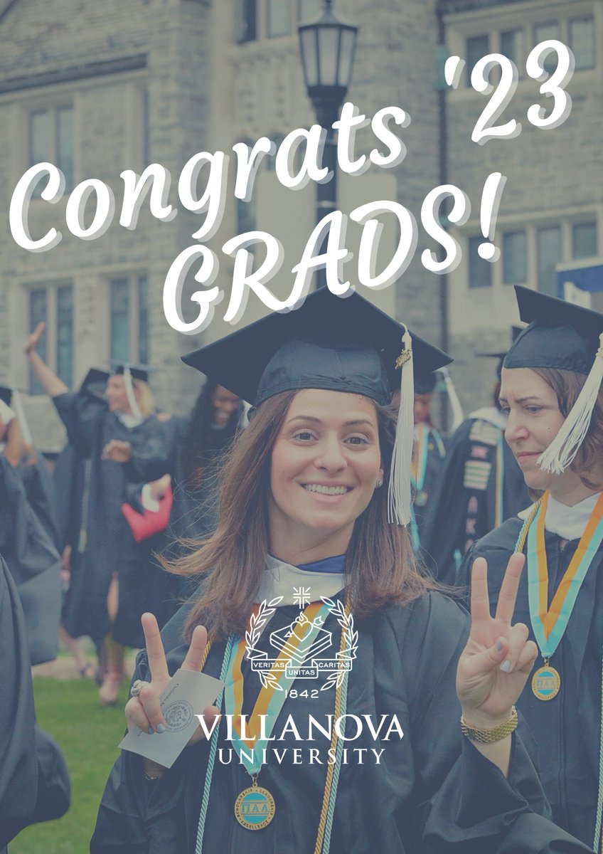 Villanova PA Department tweet media