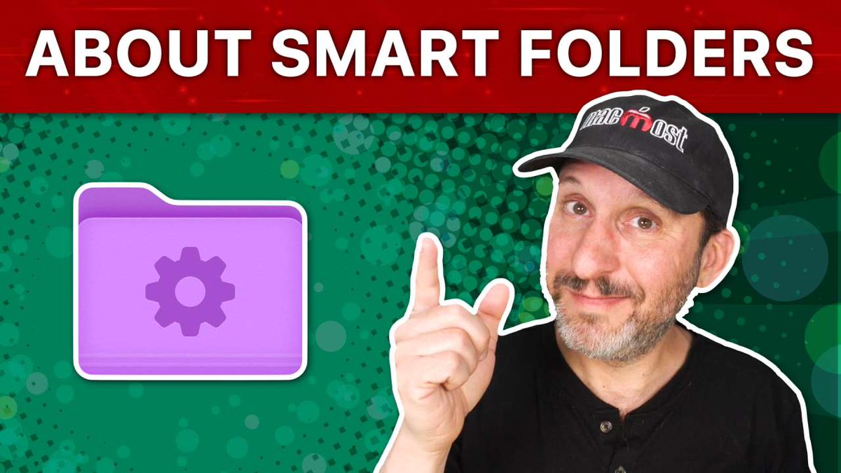 Yesterday's video tutorial: "Understanding Smart Folders, Albums, Mailboxes and Playlists" macmost.com/e-2950