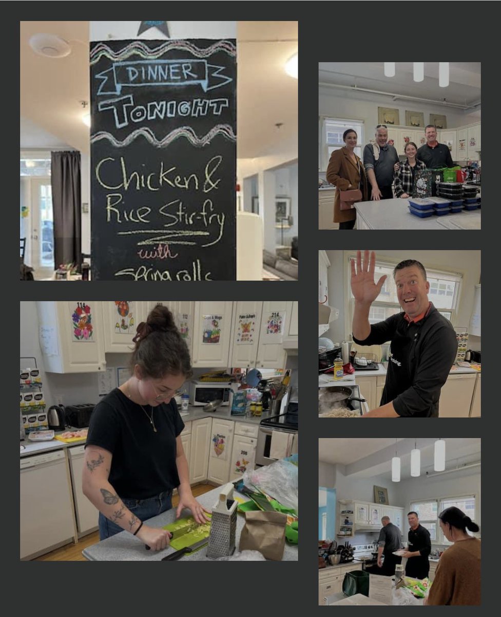 jacobibrien's tweet photo. Being part of our community and giving back is so important to us. Yesterday some of the JBI crew were hard at work, preparing meals at the Ronald McDonald House for families with children that are staying at the IWK due to illness or injury. Great work team! 
#volunteering https://t.co/fYRPFwcoxo