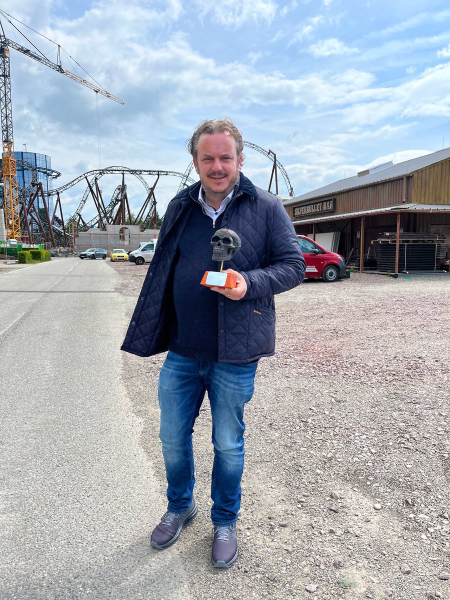 MichaelMack's tweet image. And the award successfully made its way to Rust! @ScareConEurope #Traumatica