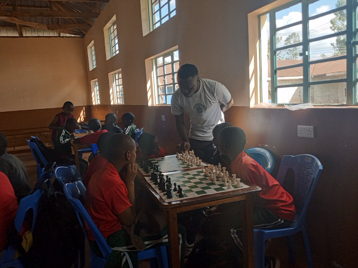 peter_lexus's tweet photo. The knights of Jkuat Primary are back on the chessboard, ready to make bold moves, unravel strategies, and conquer minds. The game is on, and brilliance awaits. #ResumptionOfChess #ChessSessions https://t.co/T7HET34IhM