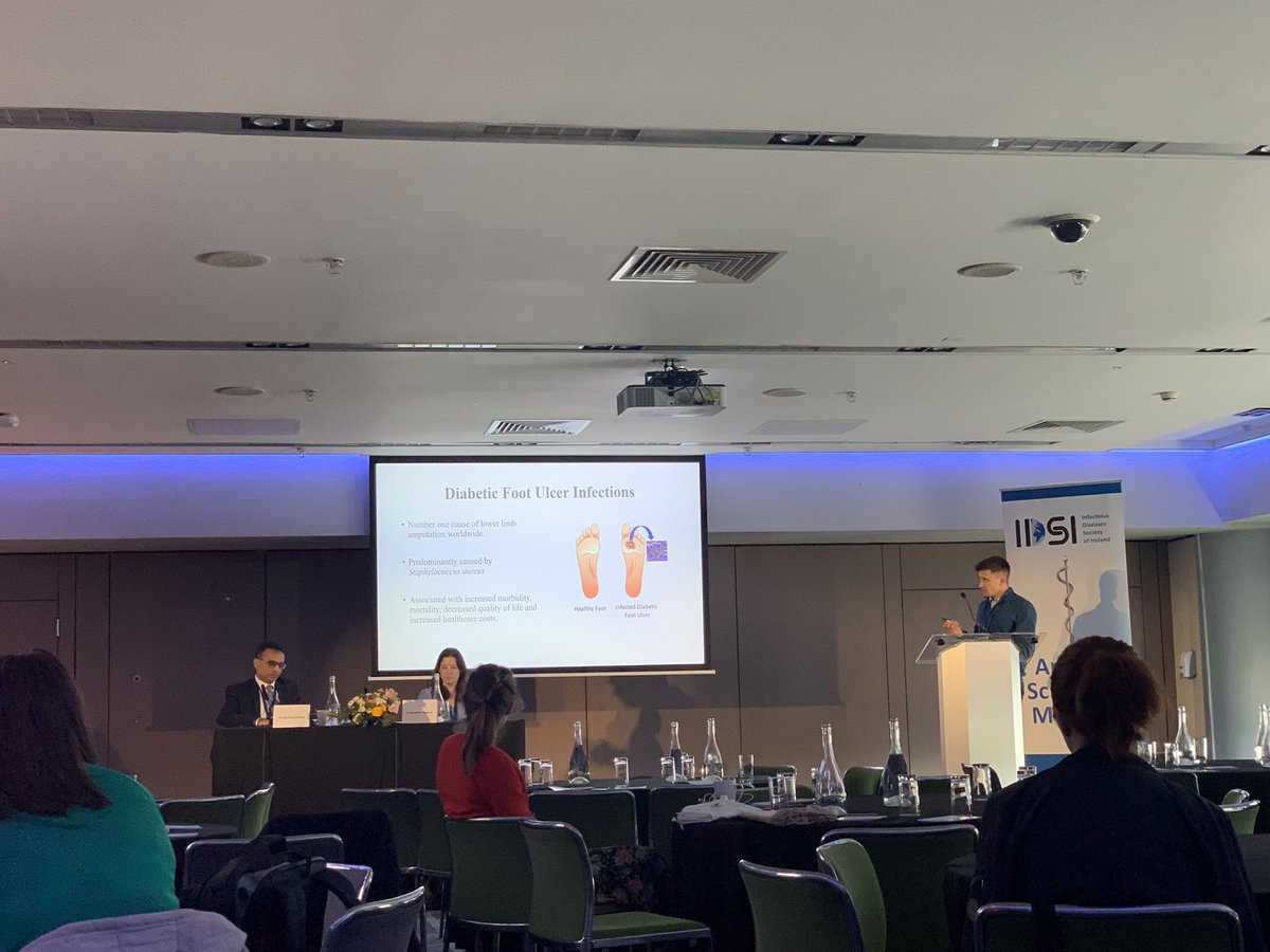 leenypoppins99's tweet photo. Here is Liam presenting out research on debrided tissue at IDSI https://t.co/OtgTFgpKJi