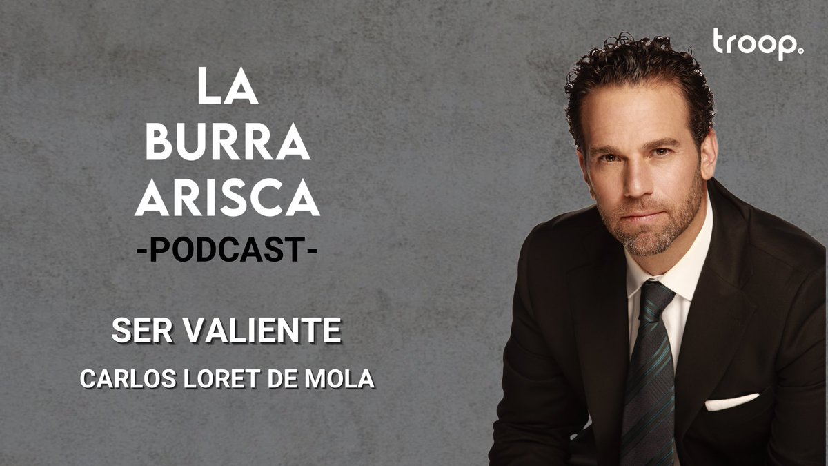 burrasariscas's tweet photo. El episodio con @CarlosLoret «SER VALIENTE» de #LaBurraAriscaPodcast también está disponible en @YouTube 👇🏼
https://t.co/CSAZZypr4w
#SerValiente
#CarlosLoretDeMola
#LaBurraArisca
@AdinaChel @LauraManzo @Lamargeitor https://t.co/fZMQ6C8h5a