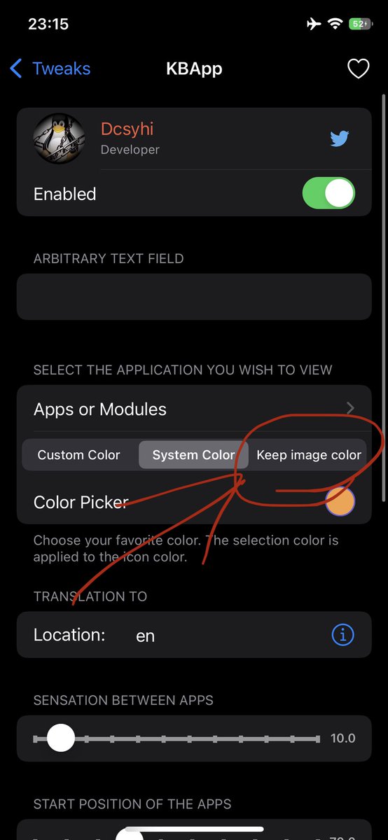 linux_n1's tweet photo. @fanggeyu In the next update, we added a function to keep the color of the image👌 https://t.co/nuDI7EdJGN