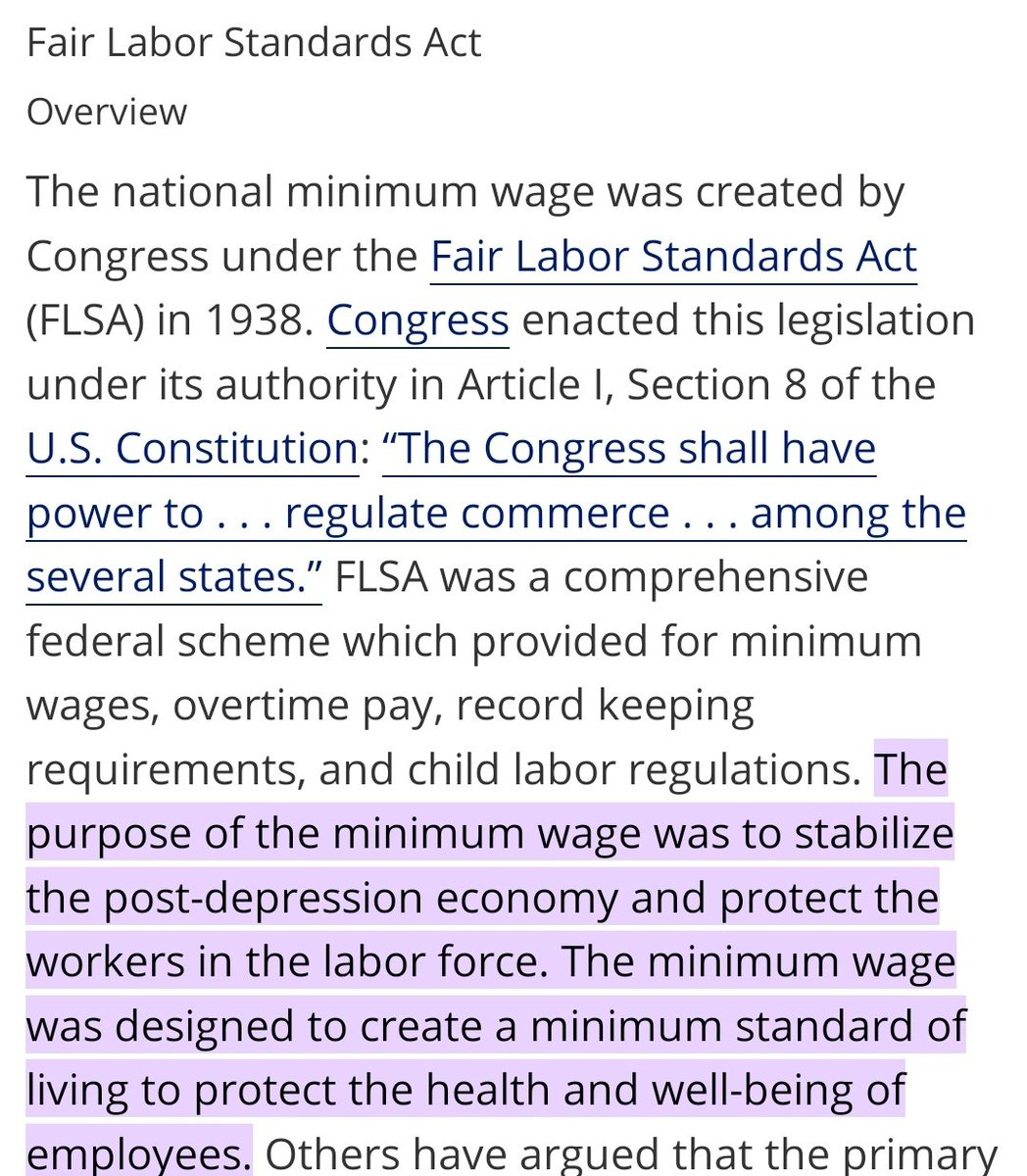 alisha_ann94's tweet photo. @KarenSh43038644 @sltrib The Fair Labor Standards Act was literally created to set a minimum liveable wage, meaning the lowest a wage could be would still be enough for someone to live comfortably.

56% of low wage workers are over the age of 25, and women are twice as likely to be in a low wage job. https://t.co/201xV4AzGR