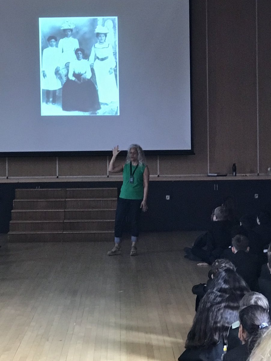 We were joined today by the inspirational author Catherine Johnson for an author visit to Y7 and 8 sponsored by @RlsFriends The students really enjoyed the talk and workshops. Thank you to Mrs Goddard and Mrs Spence for organising. @RLSLibrary @TheRoyalLatin @catwrote
