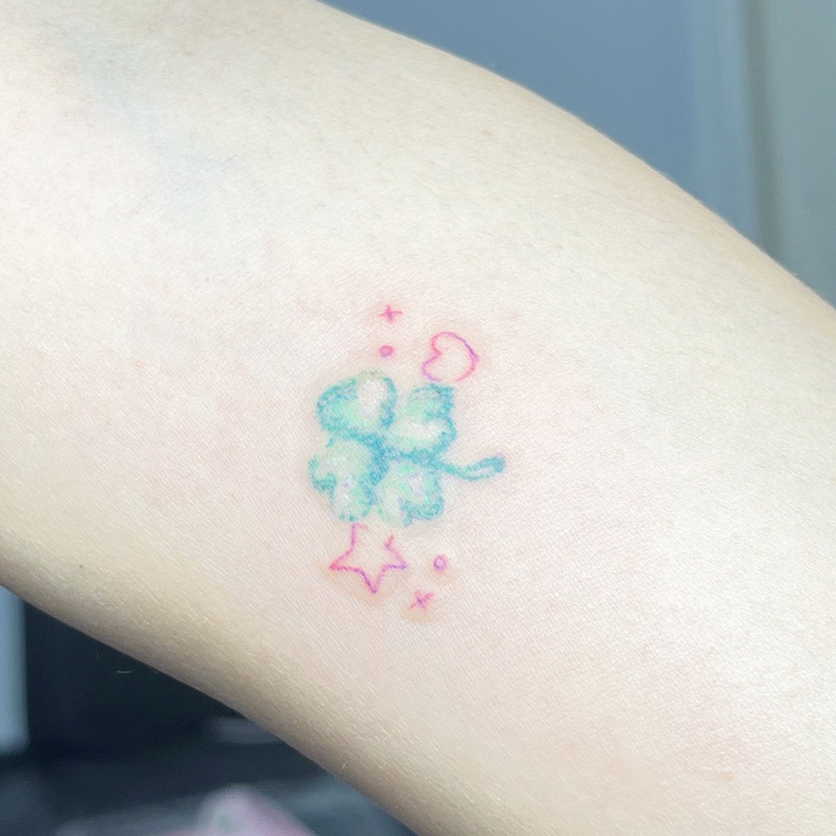 ‎🫧 ⑅ ㅁㄹㅌ ♡ on Twitter "⋆˚.• ‧₊⋆my new tattoos ⋆｡˚⋆｡˚ 🫧🦋☘️💗💕💘💖🩷🩵🤍🫧"