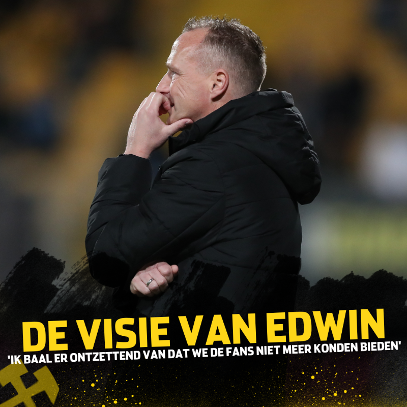 RodaJCKerkrade's tweet photo. ����𝐄 𝐕𝐈𝐒𝐈𝐄 𝐕𝐀𝐍 𝐄𝐃𝐖𝐈𝐍 - 'Ik baal er ontzettend van dat we de fans niet meer konden bieden'

🗣️ "Ondanks de slechte prestaties heb ik zeker geen spijt van mijn komst."

#RODWIL #RodaJC