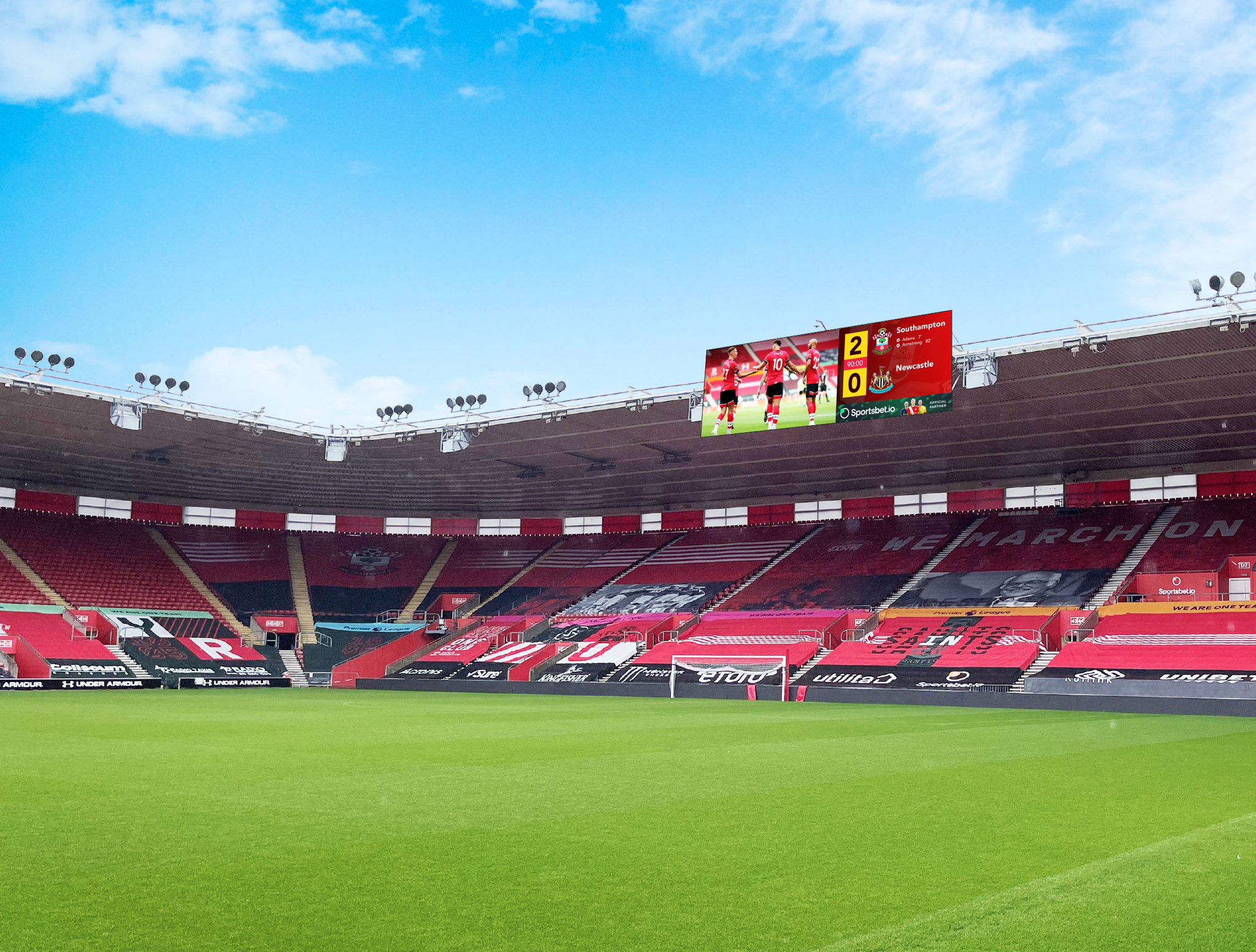 Southampton fc on tv hotsell