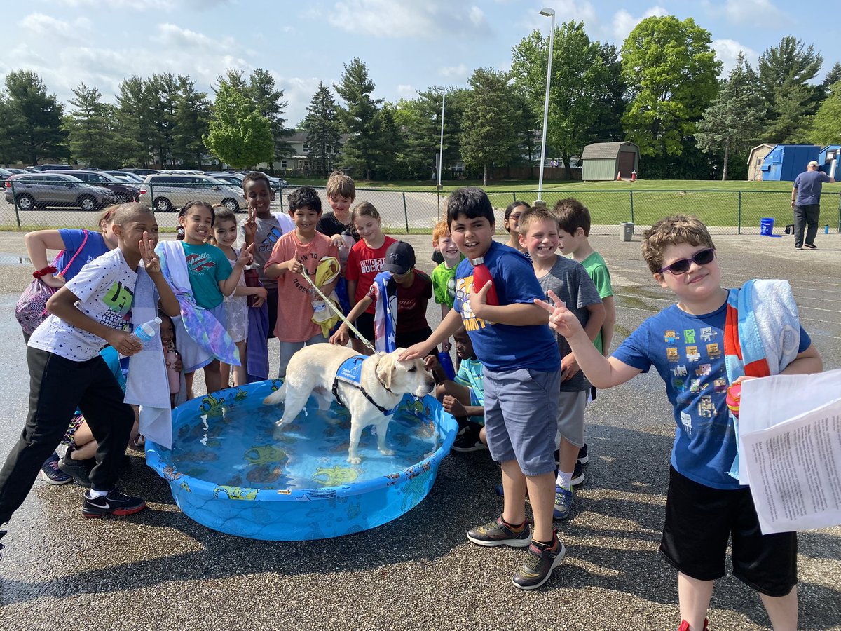 Field day take 2…. Staying cool 😎 today at Worthington Park!