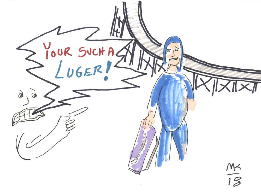 EntropyToons's tweet image. Luger #Luger #Olympics  entropytoons.com