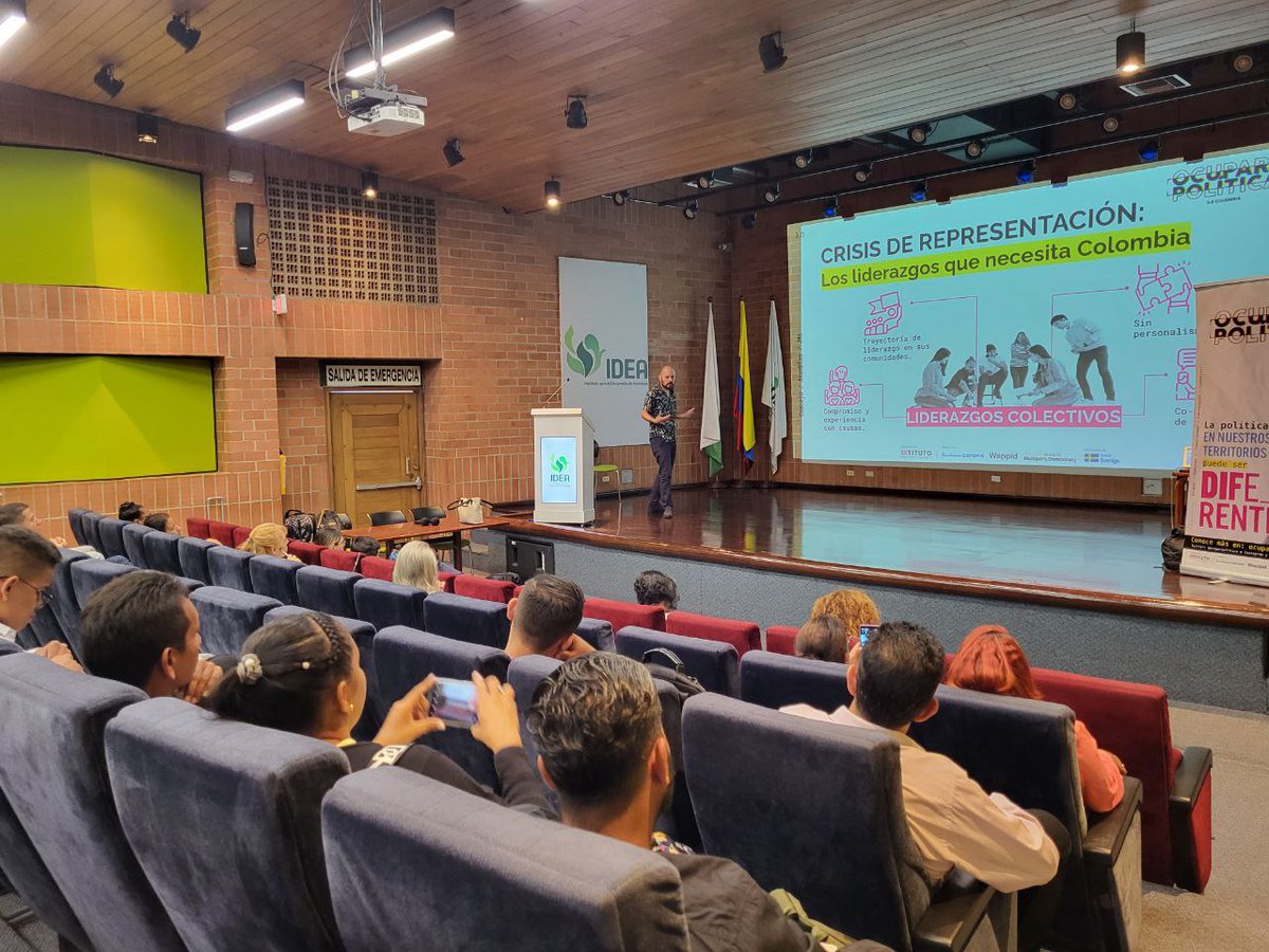 ocuparpolitica's tweet photo. Ya estamos en 📍Medellín

¡Vamos a ocupar la política! 🙋🏾🙋🏽‍♀️🙋🏻‍♂️

Damos apertura a nuestra fase de #FormAccion con las candidaturas del Nodo Antioquia. https://t.co/rx5VeoHiF3