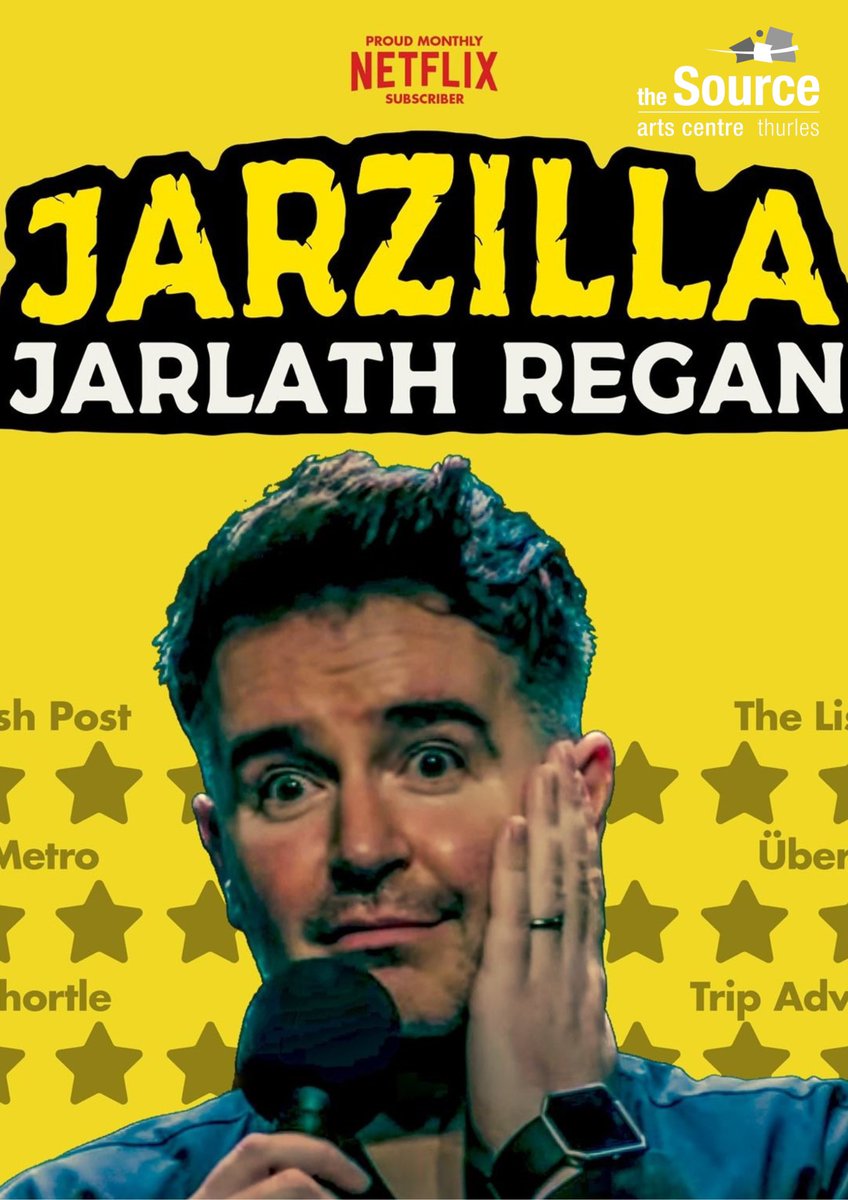 sourcearts's tweet photo. Tonight's the night! @Jarlath takes to the stage in @sourcearts for his 𝙨𝙤𝙡𝙙 𝙤𝙪𝙩 show.
Roll on #Jarzilla
#excited😁 #livecomedyshow #irishcomedy https://t.co/UePd37IE42
