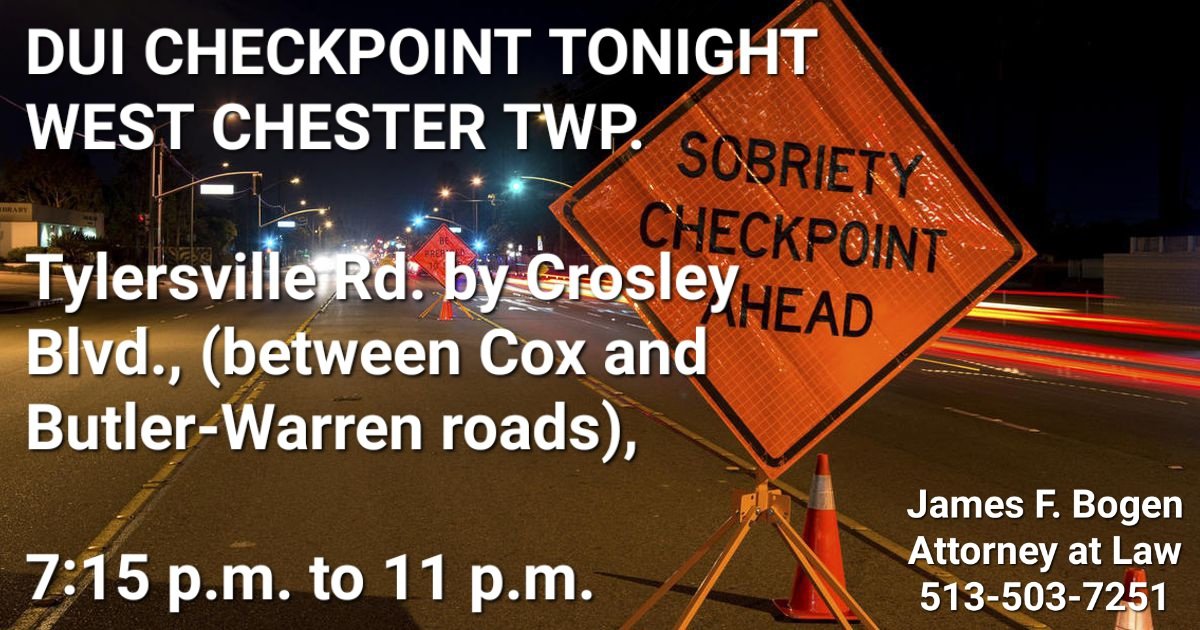 attorneybogen's tweet photo. There will also be extra patrols around the area. π
https://t.co/mxeytFDQhO
#KnowYourRights #KnowYourLimit #DUI #OVI #DUIdefense #OVIdefense #DUILawyer #OVILawyer #DUIattorney #OVIattorney #CriminalLawyer #CriminalAttorney #Cincinnati #TriState #Focus #Dedication #Results https://t.co/Z5QMxdnMbK