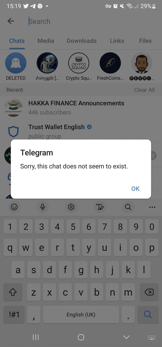 Crypto_Buddy009's tweet photo. @HakkaFinance Still I m unable to join,  please add me or unlock me if u have. TIA https://t.co/CppGahItms