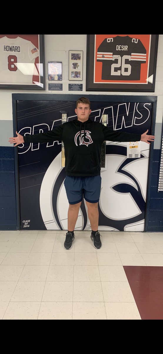 6’8, 320 LT Karson Webster 7’2 Wingspan will be attending Lindenwood Mega Camp on June 2nd. He has lost 15 pounds since December and has been working out twice a day to get ready for his Senior Year. We’re excited to his hard work pay off! <a href="/WebsterKarson/">Karson Webster</a>