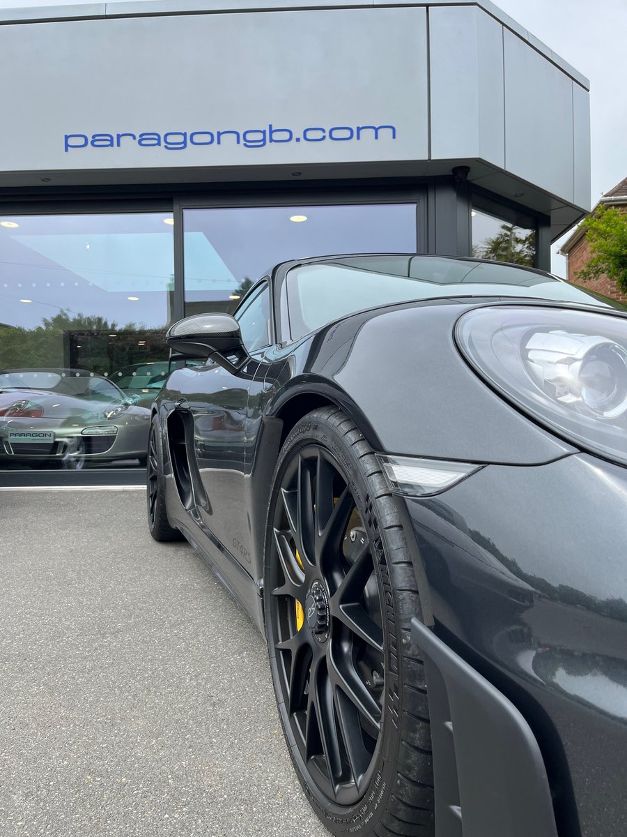 #paragonpopin from a beautiful 718 Cayman GT4 RS Weissach Pack 👀 

#paragon #porsche #popin #rs #gt4rs #weissachpackage