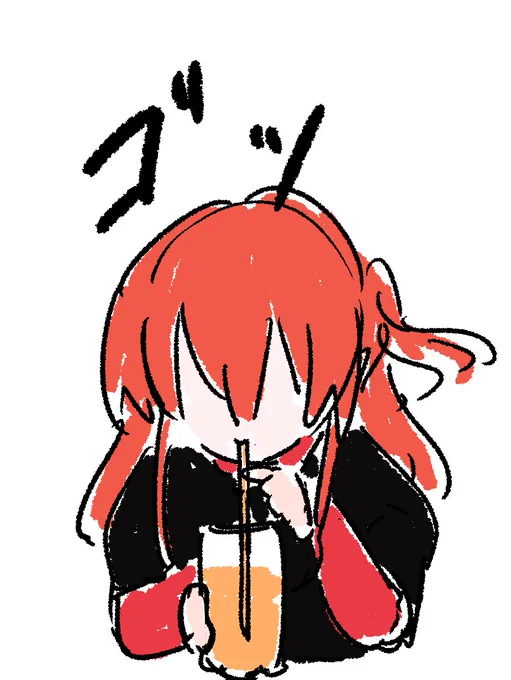完熟マンゴーに吸い込まれる