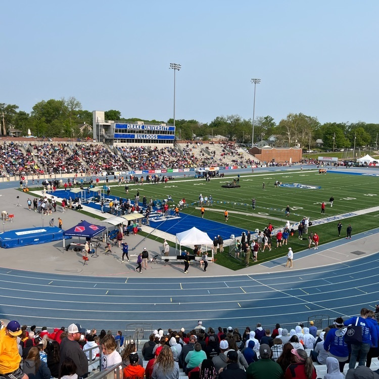 AGWSRCSD's tweet photo. Day 2 - State Track. Great AGWSR crowd again!! Updates as WIFI signal allows!! Go Cougars!! https://t.co/YgMrlVbdu0