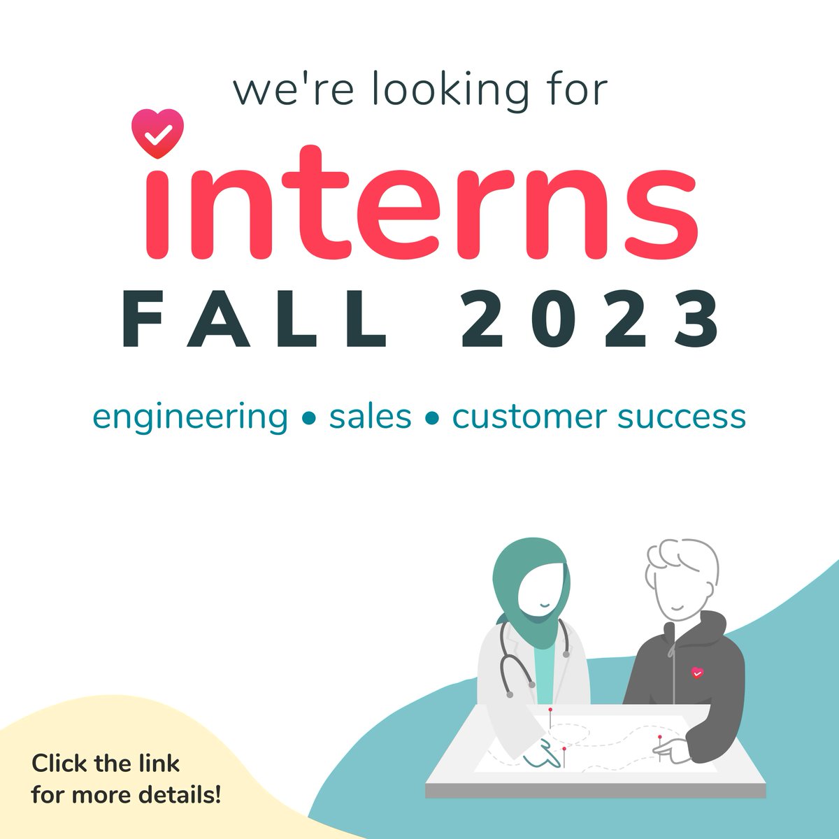 Hypercare is hiring! Are you passionate about:
✅ healthcare 
✅ technology 
✅ innovation 
✅ all of the above?

Then come join our team for Fall 2023! 💖 Apply now: buff.ly/42O7B92