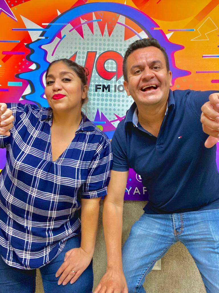 yafmveracruz's tweet photo. Ya! Comienza el #morningShow de Ya! FM con @sol_mgmoficial y @fallonofalla 

Hoy es el día de disfrutar el sol 

Pregunta del día 
¿Cuál es tu playa favorita para disfrutar del Sol? 

Cuéntaselo a fallo y Sol a nuestro #whatsapp 📱22 99 60 87 81 https://t.co/KwlE6M8lF7
