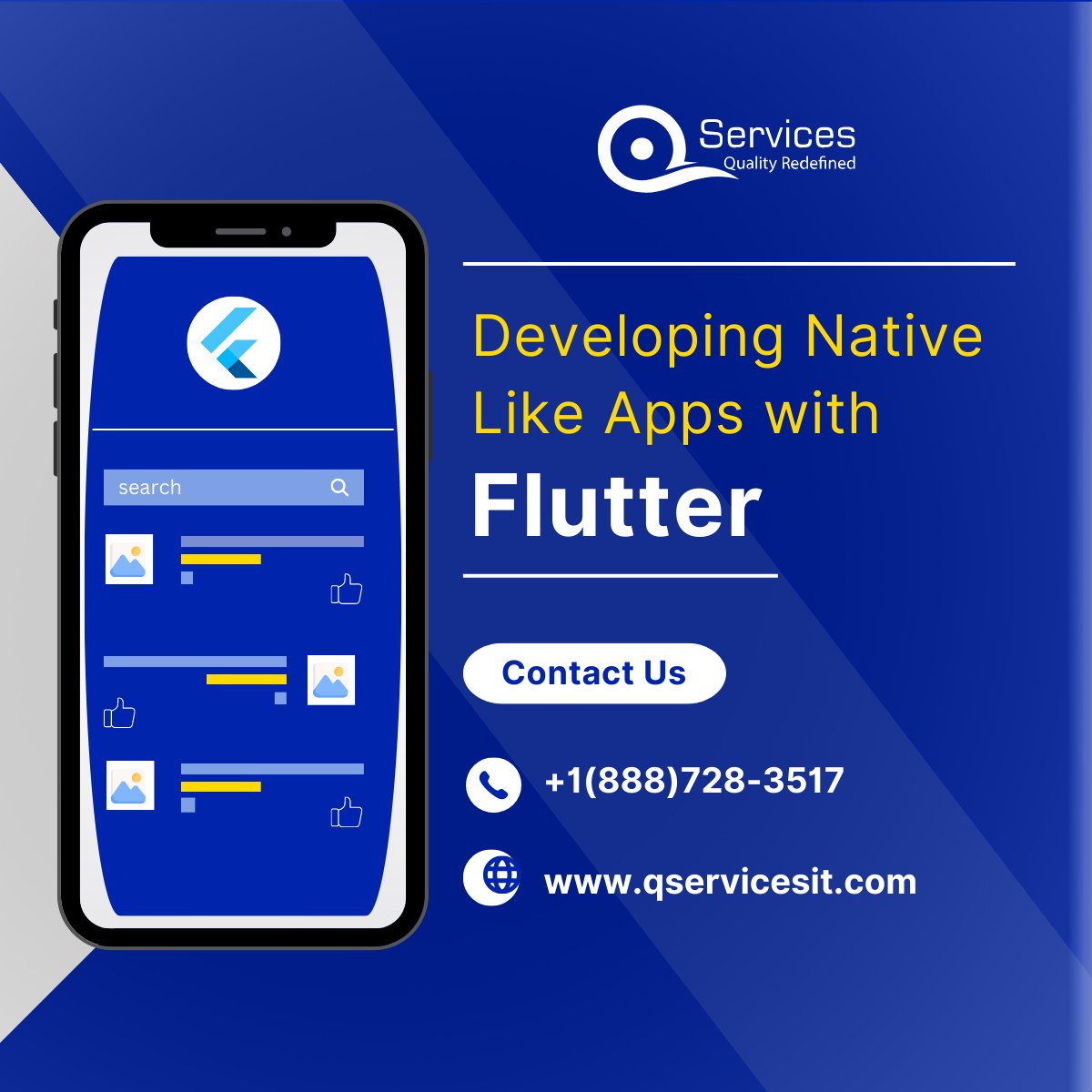 qservicesit's tweet photo. 𝐊𝐞𝐲 𝐚𝐬𝐩𝐞𝐜𝐭𝐬 𝐭𝐨 𝐜𝐨𝐧𝐬𝐢𝐝𝐞𝐫 𝐰𝐡𝐞𝐧 𝐝𝐞𝐯𝐞𝐥𝐨𝐩𝐢𝐧𝐠 𝐚𝐩𝐩𝐬 𝐰𝐢𝐭𝐡 𝐅𝐥𝐮𝐭𝐭𝐞𝐫:

👉Cross-Platform Development
👉Beautiful UI

𝐂𝐨𝐧𝐭𝐚𝐜𝐭 𝐮𝐬: https://t.co/XknjwUQ66V

#nativeapp #reactnativeapps #flutterapps #flutterdeveloper #QServices https://t.co/Rd1XwAlCZJ