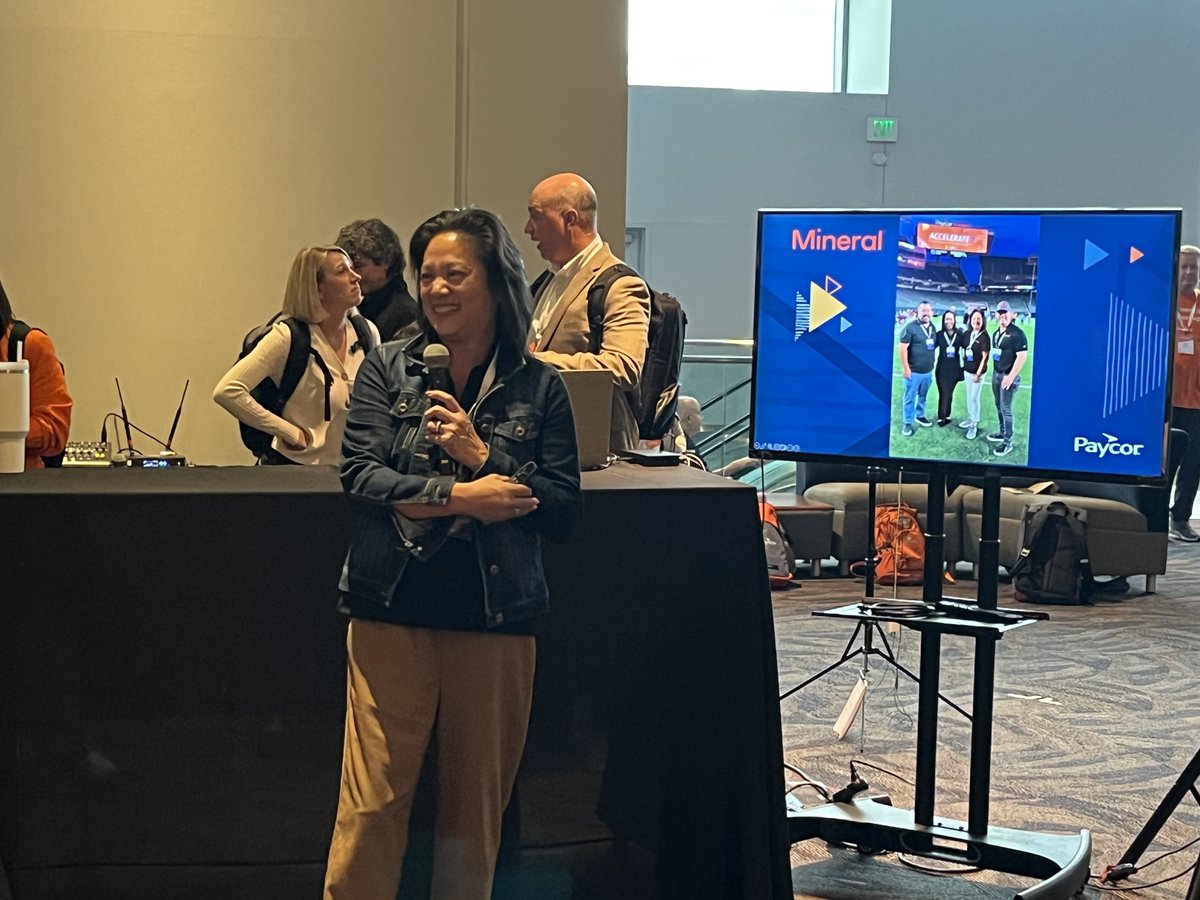 We had an incredible time this week in #Cincinnati, Ohio! Mineralists <a href="/dianewhaines/">Diane Haines</a>, Douglas Larson, Chris Parto, and Statia Jones connected with our partner <a href="/PaycorInc/">Paycor</a> for their race to the finish line.🏁

ow.ly/3I7y50OrHz7

#partners #HCM #hr #trustmineral