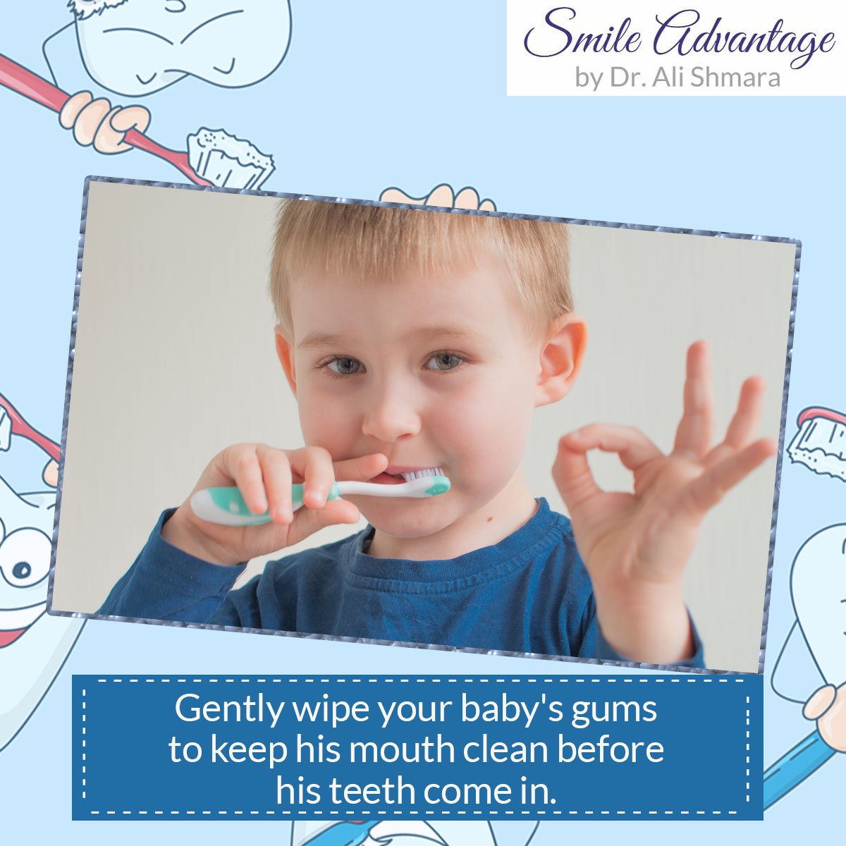 DrShmara's tweet photo. A soft gauze pad is perfect for this task. https://t.co/hNoXCbatAp