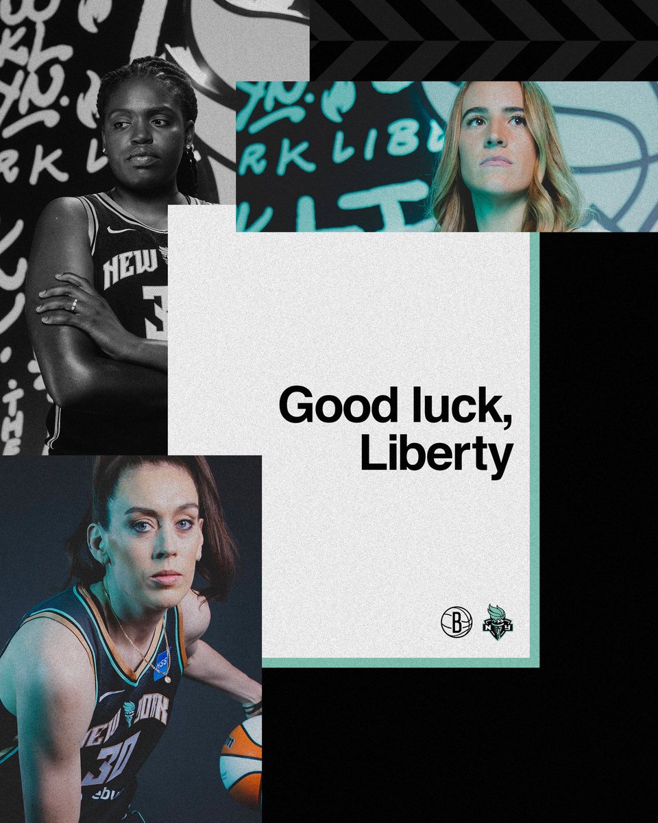 It's officially #SeafoamSZN 🗽

Good luck this season, @nyliberty!