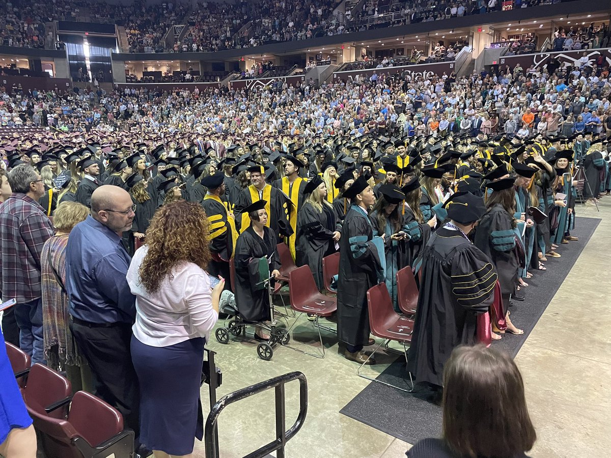 And here we go!! #GradBears become #BearGrads!! @MSUGradCollege